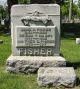 John Fisher and Regina Reinheimer Gravestone