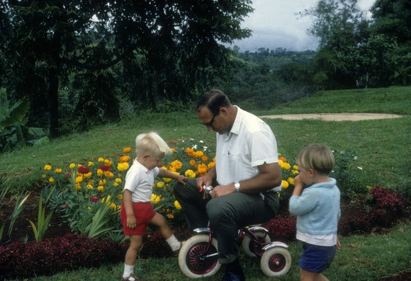 Ralph demonstrating a Tricycle